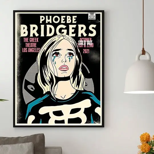 Phoebe Bridgers Theatre Premium Matte Vertical Poster Meaningful Gift For Family Gift For Boyfriend Valentine Gift Birthday Gift Holiday Gift