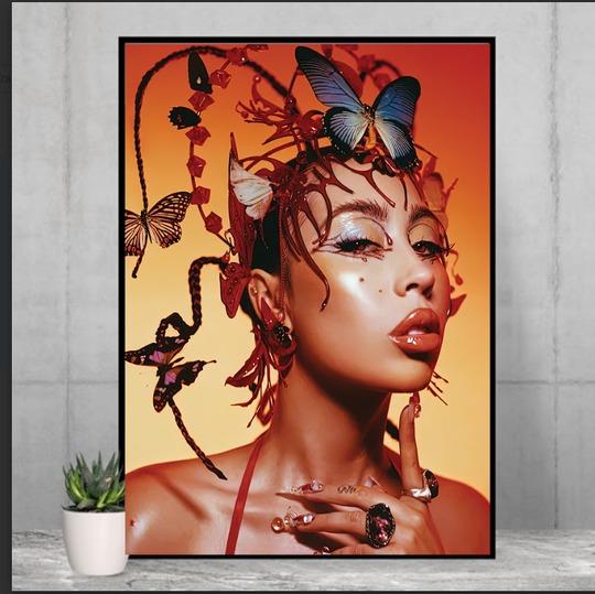 Kali Uchis Red Moon In Venus Poster Meaningful Gift For Family Gift For Boyfriend Valentine Gift Birthday Gift Holiday Gift