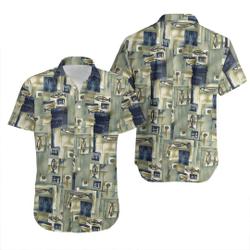 Pierre Cardin Rayon Hawaiian Shirt Gift For Your Girlfriend Boyfriend Gift For Love Gift For Friend Best Valentine Present Holiday Gift
