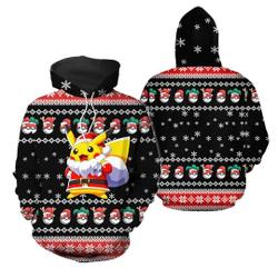 Pika PKM Ugly Christmas Hoodie