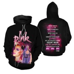 Pink Hoodie, Trustfall Album 3d Hoodie, Pink Summer Carnival