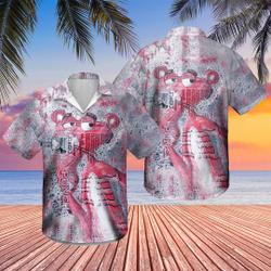 Pink Panther Hawaiian Shirt Gift For Your Girlfriend Boyfriend Gift For Love Gift For Friend Best Valentine Present Holiday Gift