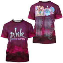 Pink Summer Carnival 2023 3D Tshirt Meaningful Gift For Family Gift For Boyfriend Valentine Gift