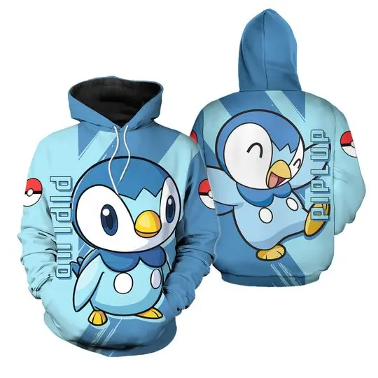 Piplup 3D Hoodie