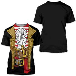 Pirate Costume Men 3D Shirt Meaningful Gift For Family Gift For Boyfriend Valentine Gift