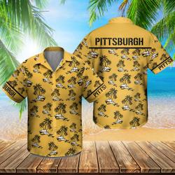 Pittsburgh Hawaiian Shirt Gift For Your Girlfriend Boyfriend Gift For Love Gift For Friend Best Valentine Present Holiday Gift