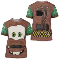 Pixar Cars Costume Mater Shirt Meaningful Gift For Family Gift For Boyfriend Valentine Gift
