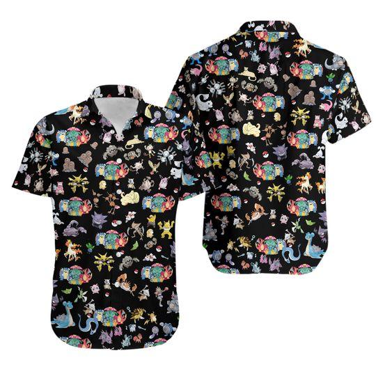 PKM Button Shirt, PKM Summer Shirt Gift For Your Girlfriend Boyfriend Gift For Love Gift For Friend Best Valentine Present Holiday Gift