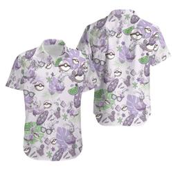 PKM Goomy Hawaiian Pattern Hawaii Shirt Gift For Your Girlfriend Boyfriend Gift For Love Gift For Friend Best Valentine Present Holiday Gift