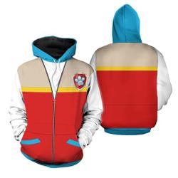 Plus Size Ryder 3D Hoodie Halloween Ryder Paw Patrol Cosplay Kids & Adult
