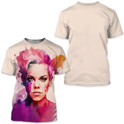 P!nk Pink Singer Summer Carnival 2023 Tour Shirt Meaningful Gift For Family Gift For Boyfriend Valentine Gift
