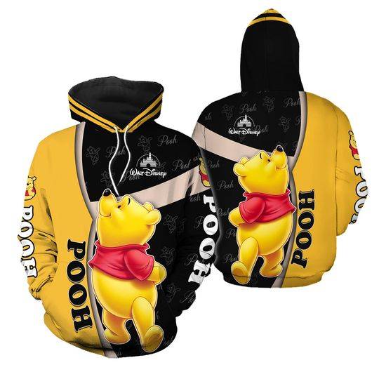 Pooh Bear Hoodie, Winnie The Pooh Hoodie