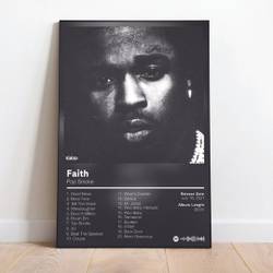 Pop Smoke Faith Album Poster Meaningful Gift For Family Gift For Boyfriend Valentine Gift Birthday Gift Holiday Gift