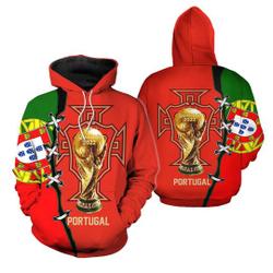 Portugal Flag National Soccer Team, Portugal World Cup 2022 3D Hoodie