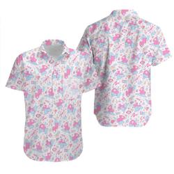 Porygon Button Up Shirt Gift For Your Girlfriend Boyfriend Gift For Love Gift For Friend Best Valentine Present Holiday Gift