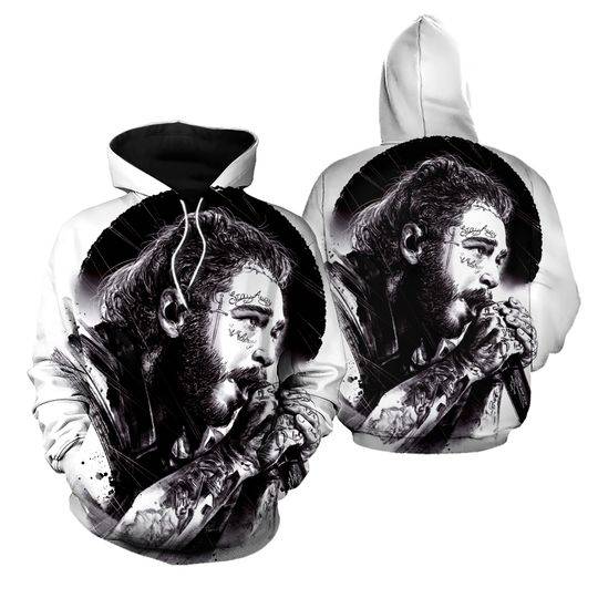 Post Malone Twelve Carat 2022 Tour 3d hoodie