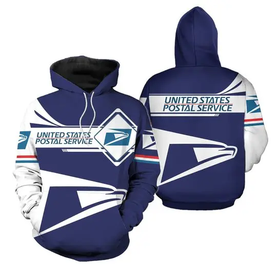 Postal Service Hoodie, 3D Printed Hoodie