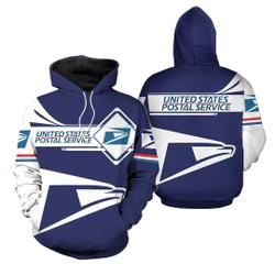 Postal Service Hoodie, 3D Printed Hoodie
