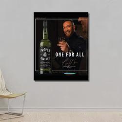 Conor McGregor Proper 12  Signature Logo Premium Matte Vertical Poster Meaningful Gift For Family Gift For Boyfriend Valentine Gift Birthday Gift Holiday Gift