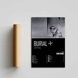 Burial - Untrue Album Cover Poster Meaningful Gift For Family Gift For Boyfriend Valentine Gift Birthday Gift Holiday Gift
