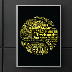 Tennis Ball Word Cloud Tennis Gift Word Tags Tennis Art Design For Tennis Players Premium Matte Vertical Poster Meaningful Gift For Family Gift For Boyfriend Valentine Gift Birthday Gift Holiday Gift