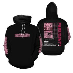 Power Chainsaw 3D Hoodie Pullover