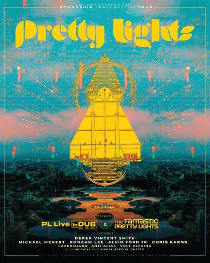 Pretty Lights 2023 Tour Poster Meaningful Gift For Family Gift For Boyfriend Valentine Gift Birthday Gift Holiday Gift