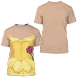 Princess Costume Cosplay, Halloween Costume 3D Shirt Meaningful Gift For Family Gift For Boyfriend Valentine Gift