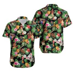 Princess Moana Summer Hawaiian Shirt Gift For Your Girlfriend Boyfriend Gift For Love Gift For Friend Best Valentine Present Holiday Gift