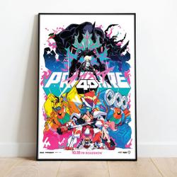 Promare 4D Premium Matte Vertical Poster Meaningful Gift For Family Gift For Boyfriend Valentine Gift Birthday Gift Holiday Gift