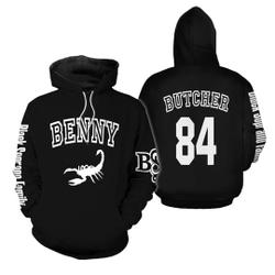 Benny The Butcher Scorpion 3D Hoodie