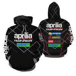 Cool 3D Printed Hoodie Aprilia