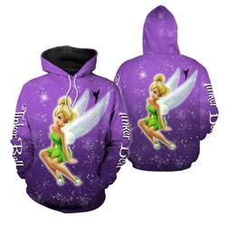 Tinker Bell 3D Shirt Hoodie, Disney World T-shirt