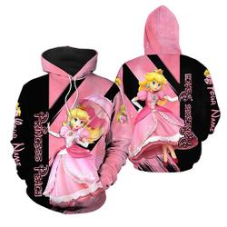 Princess Peach Hoodie, Princess Peach Hoodie, Gamer Hoodie