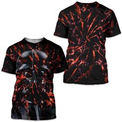 Darth Vader Star Wars Tie Dye Bleached Graphic T-Shirt Meaningful Gift For Family Gift For Boyfriend Valentine Gift