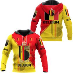 Belgium National Soccer Team, Qatar World Cup 2022 Champions Soccer Team 3D Hoodie