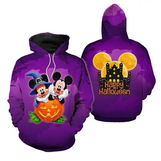 Disney Happy Halloween 3D Hoodie