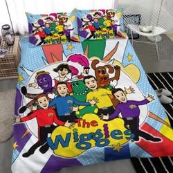 The Wiggles Bedding Set VintageGift For Your Girlfriend Boyfriend Gift For Love Gift For Friend Best Valentine Present Holiday Gift