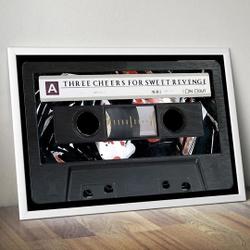 Three Cheers for Sweet Revenge Poster Meaningful Gift For Family Gift For Boyfriend Valentine Gift Birthday Gift Holiday Gift