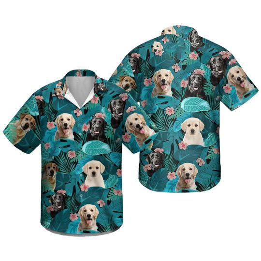 Tropical Labrador Hawaiian Shirt Gift For Your Girlfriend Boyfriend Gift For Love Gift For Friend Best Valentine Present Holiday Gift