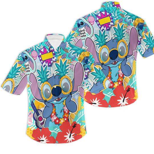 Lilo and Stitch Hawaiian Shirt Gift For Your Girlfriend Boyfriend Gift For Love Gift For Friend Best Valentine Present Holiday Gift