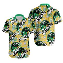 Pulaski River Turtles Men's Hawaiian Shirt Aloha Shirt Gift For Your Girlfriend Boyfriend Gift For Love Gift For Friend Best Valentine Present Holiday Gift
