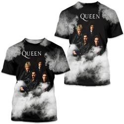 Queen Rock Band 3D Print T Shirt Meaningful Gift For Family Gift For Boyfriend Valentine Gift