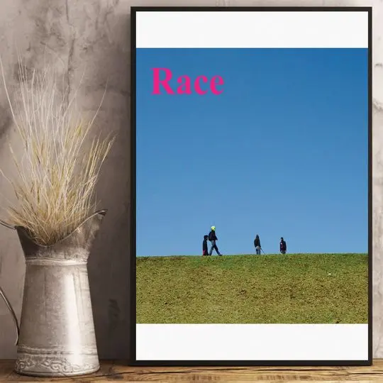 Race by Alex g Premium Matte Vertical Poster Meaningful Gift For Family Gift For Boyfriend Valentine Gift Birthday Gift Holiday Gift
