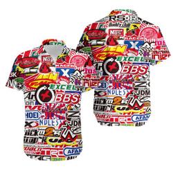 Racing Car Labeling Hawaiian Shirt Gift For Your Girlfriend Boyfriend Gift For Love Gift For Friend Best Valentine Present Holiday Gift