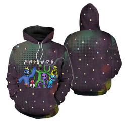 Rainbow Friends 3D hoodie