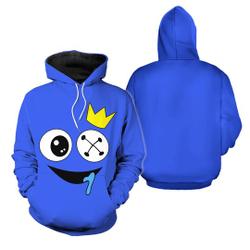 Rainbow Friends Character Halloween 3D Hoodie