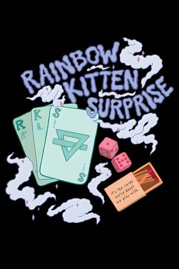 Rainbow Kitten Surprise Poster Meaningful Gift For Family Gift For Boyfriend Valentine Gift Birthday Gift Holiday Gift