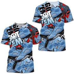 Random Got Em Shoes Shirt Match Retro University Blue 5s Tee Meaningful Gift For Family Gift For Boyfriend Valentine Gift