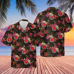 Red Hot Chili Peppers Button Up Shirts, RHCP Hawaiian Shirts Gift For Your Girlfriend Boyfriend Gift For Love Gift For Friend Best Valentine Present Holiday Gift